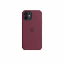 Apple iPhone 12/12 Pro Silicone Case with MagSafe - Plum (Seasonal Fall 2020)