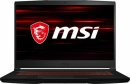 Laptop MSI GF63 Thin 10SCSR GTX 1650 Titanium (4 GB) - i7-10750H/16 GB RAM/512 GB SSD/15,6 FHD/Win 10 / i7 / RAM 16 GB / SSD Pogon / 15,6″ FHD